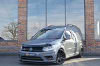 USED 2016 66 VOLKSWAGEN CADDY 2.0 TDI C20 BlueMotion Tech Highline Panel Van 5dr Diesel Manual SWB Euro 6 (s/s) (102 ps) TMG KIT / PURE GREY / LEATHER