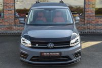 USED 2016 66 VOLKSWAGEN CADDY 2.0 TDI C20 BlueMotion Tech Highline Panel Van 5dr Diesel Manual SWB Euro 6 (s/s) (102 ps) TMG KIT / PURE GREY / LEATHER
