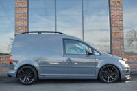 USED 2016 66 VOLKSWAGEN CADDY 2.0 TDI C20 BlueMotion Tech Highline Panel Van 5dr Diesel Manual SWB Euro 6 (s/s) (102 ps) TMG KIT / PURE GREY / LEATHER