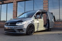 USED 2016 66 VOLKSWAGEN CADDY 2.0 TDI C20 BlueMotion Tech Highline Panel Van 5dr Diesel Manual SWB Euro 6 (s/s) (102 ps) TMG KIT / PURE GREY / LEATHER