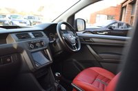 USED 2016 66 VOLKSWAGEN CADDY 2.0 TDI C20 BlueMotion Tech Highline Panel Van 5dr Diesel Manual SWB Euro 6 (s/s) (102 ps) TMG KIT / PURE GREY / LEATHER