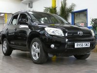 USED 2006 56 TOYOTA RAV4 2.0 XT5 SUV 5dr Petrol Automatic 4WD (212 g/km, 150 bhp) NICE TIDY EXAMPLE SAT NAV HEATED LEATHER SUNROOF CRUISE CONTROL PARKING SENSORS