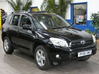 USED 2006 56 TOYOTA RAV4 2.0 XT5 SUV 5dr Petrol Automatic 4WD (212 g/km, 150 bhp) NICE TIDY EXAMPLE SAT NAV HEATED LEATHER SUNROOF CRUISE CONTROL PARKING SENSORS