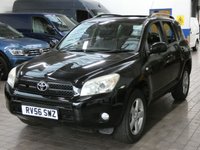 USED 2006 56 TOYOTA RAV4 2.0 XT5 SUV 5dr Petrol Automatic 4WD (212 g/km, 150 bhp) NICE TIDY EXAMPLE SAT NAV HEATED LEATHER SUNROOF CRUISE CONTROL PARKING SENSORS