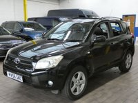 USED 2006 56 TOYOTA RAV4 2.0 XT5 SUV 5dr Petrol Automatic 4WD (212 g/km, 150 bhp) NICE TIDY EXAMPLE SAT NAV HEATED LEATHER SUNROOF CRUISE CONTROL PARKING SENSORS