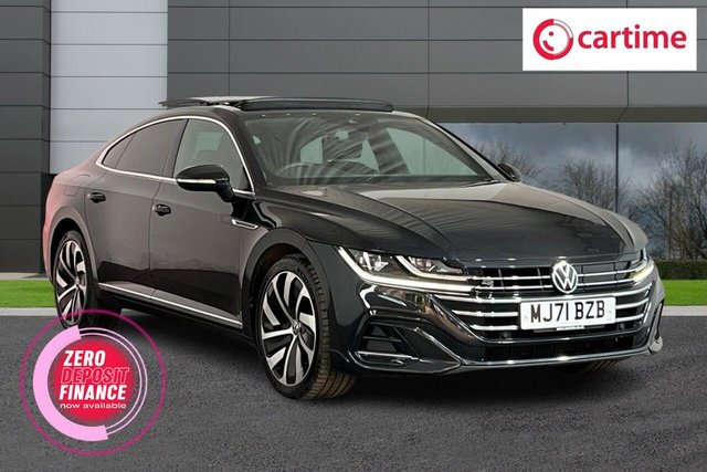 View our Volkswagen Arteon 1.4 TSI 13kWh R-Line Fastback 5dr Petrol Plug-in Hybrid DSG Euro 6 (s/s) (218 ps) Touchscreen, Apple CarPlay / Android Auto, Heated Seats, Bluetooth, Cruise Control