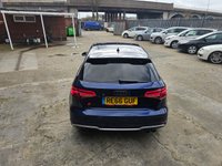 USED 2016 66 AUDI S3 2.0 TFSI Sportback 5dr Petrol S Tronic quattro Euro 6 (s/s) (310 ps) Full history 12 Months Warranty