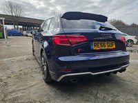 USED 2016 66 AUDI S3 2.0 TFSI Sportback 5dr Petrol S Tronic quattro Euro 6 (s/s) (310 ps) Full history 12 Months Warranty