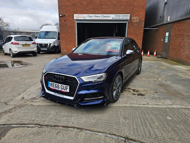 2016 66 Audi S3 2.0 TFSI Sportback 5dr Petrol S Tronic quattro Euro 6 (s/s) (310 ps)