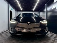 USED 2018 68 TESLA MODEL X 100D (Dual Motor) SUV 5dr Electric Auto 4WDE (417 bhp) White Premium Interior | Tow Bar