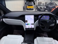 USED 2018 68 TESLA MODEL X 100D (Dual Motor) SUV 5dr Electric Auto 4WDE (417 bhp) White Premium Interior | Tow Bar
