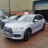 USED 2019 19 AUDI Q5 2.0 TFSI 45 S line SUV 5dr Petrol S Tronic quattro Euro 6 (s/s) (245 ps) GENUINE MILEAGE AUTOMATIC