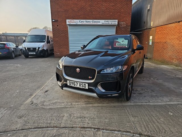 2017 67 Jaguar F-Pace 3.0 D300 V6 S SUV 5dr Diesel Auto AWD Euro 6 (s/s) (300 ps)
