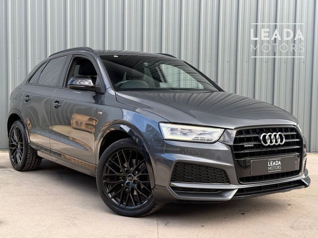 2017 17 Audi Q3 Black Edition 2.0 TDI SUV 5dr Diesel Manual quattro Euro 6 (s/s) (150 ps)