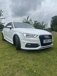 USED 2015 15 AUDI A3 1.4 TFSI S line Sportback 5dr Petrol S Tronic Euro 6 (s/s) (125 ps) 