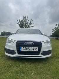USED 2015 15 AUDI A3 1.4 TFSI S line Sportback 5dr Petrol S Tronic Euro 6 (s/s) (125 ps) 