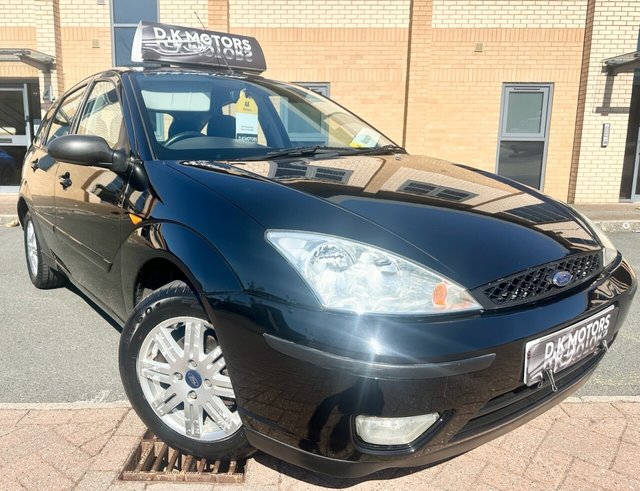 2004 54 Ford Focus 1.6i 16v Ghia Hatchback 5dr Petrol Manual (163 g/km, 99 bhp)