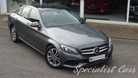 USED 2018 18 MERCEDES-BENZ C-CLASS 2.1 C220d Sport (Premium) Saloon 4dr Diesel G-Tronic+ Euro 6 (s/s) (170 ps) 