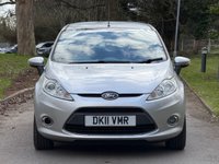 USED 2011 11 FORD FIESTA 1.25 Zetec Hatchback 5dr Petrol Manual (129 g/km, 81 bhp) 