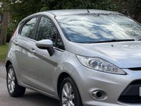 USED 2011 11 FORD FIESTA 1.25 Zetec Hatchback 5dr Petrol Manual (129 g/km, 81 bhp) 