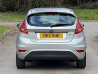 USED 2011 11 FORD FIESTA 1.25 Zetec Hatchback 5dr Petrol Manual (129 g/km, 81 bhp) 