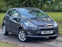 USED 2011 11 FORD FIESTA 1.25 Zetec Hatchback 5dr Petrol Manual (129 g/km, 81 bhp) 