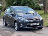 USED 2011 11 FORD FIESTA 1.25 Zetec Hatchback 5dr Petrol Manual (129 g/km, 81 bhp) 