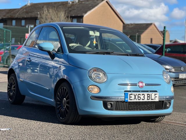 View our Fiat 500 1.2 Lounge Hatchback 3dr Petrol Manual Euro 4 (69 bhp)