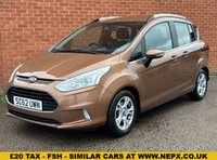 USED 2013 62 FORD B-MAX 1.5 TDCi Zetec MPV 5dr Diesel Manual Euro 5 (75 ps) READY TO DRIVE AWAY NOW