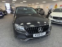 USED 2018 18 MERCEDES-BENZ C-CLASS 2.1 C220d Sport (Premium) Saloon 4dr Diesel G-Tronic+ Euro 6 (s/s) (170 ps) 