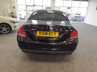 USED 2018 18 MERCEDES-BENZ C-CLASS 2.1 C220d Sport (Premium) Saloon 4dr Diesel G-Tronic+ Euro 6 (s/s) (170 ps) 