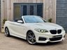 USED 2017 66 BMW 2 SERIES 3.0 M240i Convertible 2dr Petrol Auto Euro 6 (s/s) (340 ps) HEATED SEATS+STEERING+PRONAV+CAMERA