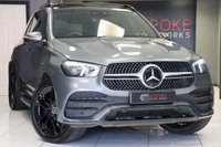 USED 2022 72 MERCEDES-BENZ GLE 400D 2.9 AMG LINE PREMIUM PLUS  PAN ROOF 7 SEATS SURROUND VIEW 22"s