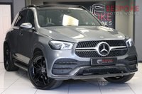 USED 2022 72 MERCEDES-BENZ GLE 400D 2.9 AMG LINE PREMIUM PLUS  PAN ROOF 7 SEATS SURROUND VIEW 22"s