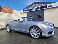 USED 2013 63 BENTLEY CONTINENTAL 4.0 V8 GTC Convertible 2dr Petrol Auto 4WD Euro 5 (507 ps) FULL - BENTLEY -  SERVICE - HISTORY
