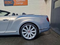 USED 2013 63 BENTLEY CONTINENTAL 4.0 V8 GTC Convertible 2dr Petrol Auto 4WD Euro 5 (507 ps) FULL - BENTLEY -  SERVICE - HISTORY