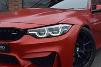 USED 2017 BMW M3 3.0 BiTurbo Competition Saloon 4dr Petrol DCT Euro 6 (s/s) (450 ps) INDIVIDUAL FROZEN RED / CARBON