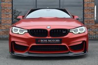 USED 2017 BMW M3 3.0 BiTurbo Competition Saloon 4dr Petrol DCT Euro 6 (s/s) (450 ps) INDIVIDUAL FROZEN RED / CARBON