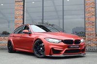 USED 2017 BMW M3 3.0 BiTurbo Competition Saloon 4dr Petrol DCT Euro 6 (s/s) (450 ps) INDIVIDUAL FROZEN RED / CARBON