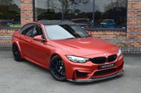 USED 2017 BMW M3 3.0 BiTurbo Competition Saloon 4dr Petrol DCT Euro 6 (s/s) (450 ps) INDIVIDUAL FROZEN RED / CARBON