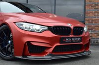 USED 2017 BMW M3 3.0 BiTurbo Competition Saloon 4dr Petrol DCT Euro 6 (s/s) (450 ps) INDIVIDUAL FROZEN RED / CARBON