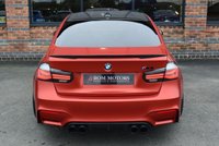 USED 2017 BMW M3 3.0 BiTurbo Competition Saloon 4dr Petrol DCT Euro 6 (s/s) (450 ps) INDIVIDUAL FROZEN RED / CARBON