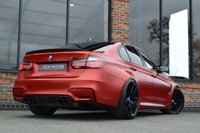 USED 2017 BMW M3 3.0 BiTurbo Competition Saloon 4dr Petrol DCT Euro 6 (s/s) (450 ps) INDIVIDUAL FROZEN RED / CARBON