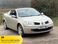 USED 2007 07 RENAULT MEGANE 1.6 VVT Dynamique Convertible 2dr Petrol Manual (166 g/km, 111 bhp) 