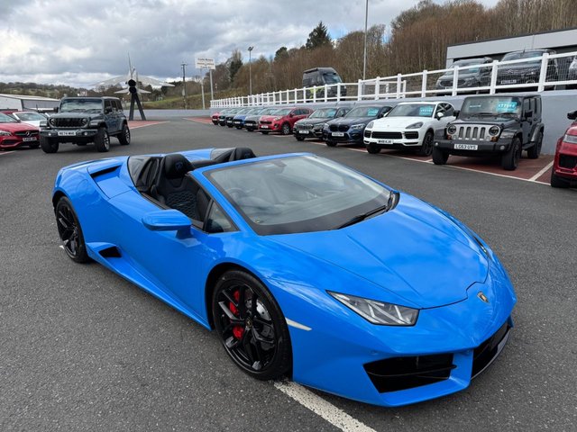 2017 67 Lamborghini Huracan 5.2 V10 LP 580-2 SPYDER 2dr Petrol LDF Euro 6 580 ps