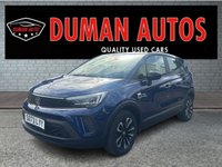 USED 2023 73 VAUXHALL CROSSLAND 1.2 Turbo Design SUV 5dr Petrol Manual Euro 6 (s/s) (110 ps) CRUISE CONTROL+ LANE ASSIST+ DAB+ SAT NAV+ FM/AM+ MULTI FUNCTION WHEEL+ VERY LOW MILES+ CHILD LOCK+ AC+ 12V SOCKET+ USB+ ISOFIX+  16 INCH ALLOYS+  ULEZ+