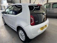 USED 2012 12 VOLKSWAGEN UP! 1.0 up! White Hatchback 3dr Petrol Manual Euro 5 (75 ps) Heated Seats, Satellite Navigation, Cruise Control