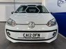 USED 2012 12 VOLKSWAGEN UP! 1.0 up! White Hatchback 3dr Petrol Manual Euro 5 (75 ps) Heated Seats, Satellite Navigation, Cruise Control