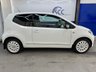 USED 2012 12 VOLKSWAGEN UP! 1.0 up! White Hatchback 3dr Petrol Manual Euro 5 (75 ps) Heated Seats, Satellite Navigation, Cruise Control