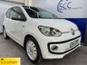 USED 2012 12 VOLKSWAGEN UP! 1.0 up! White Hatchback 3dr Petrol Manual Euro 5 (75 ps) Heated Seats, Satellite Navigation, Cruise Control